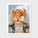 thumbnail image 1 of Cuadro Decorativo 21x30 Infantil Ángel Niña Alas Paraíso, 1 of 2