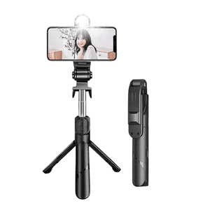 Crusec - Estabilizador Trípode Selfie Stick Mando Bluetooth