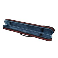 Magideal - Caja Para Arco De Contrabajo, Estuche Para Arco De Contrabajo, Acolchado Resistente Con Asa, Arco De Contrabajo, Bolsa Para Arco Para Actuaciones, Via Rojo