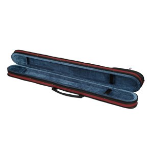 Magideal - Caja Para Arco De Contrabajo, Estuche Para Arco De Contrabajo, Acolchado Resistente Con Asa, Arco De Contrabajo, Bolsa Para Arco Para Actuaciones, Via Rojo