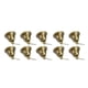 thumbnail image 3 of Mini cascabeles de metal para manualidades, cascabeles portátiles multiusos, adornos colgantes, campanas navideñas para manualidades de bricolaje, 10 piezas, 3 of 5