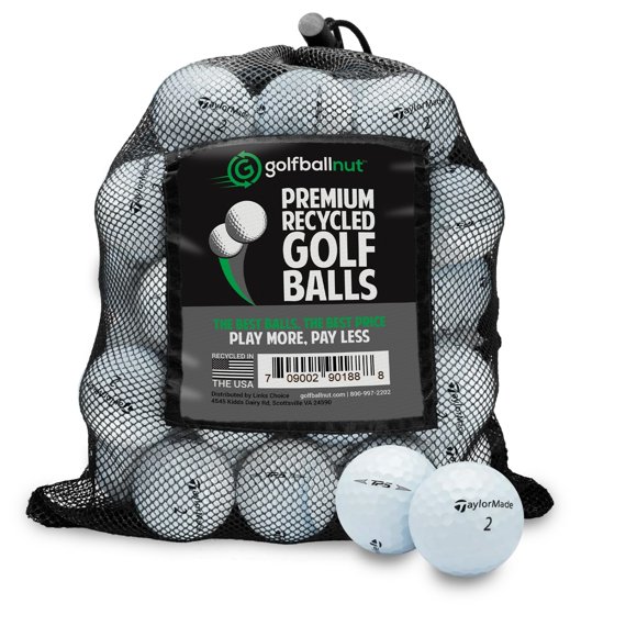 Bolas de Golf GolfBall Nut TP5 Recicladas Pack de 48 Blancas