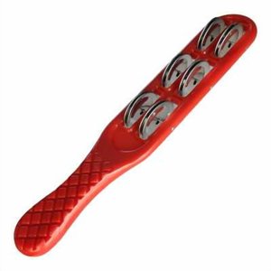 Sonajera Triple De Plastico Mlion Rojo