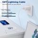 thumbnail image 2 of Cargador Vagavo Pack de 3 USB-C, Cable Lightning de 3 m, 2 of 7