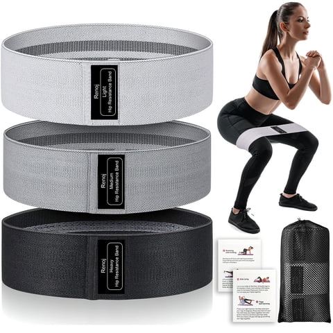 Set Resistance Bands Renoj 5 Para Mujeres Y Hombres