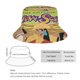 thumbnail image 2 of La Nueva Escuela del Emperador Sombrero bucket para adultos, gorra de protección solar, sombrero de pescador plegable para viajes al aire libre, pesca y actividades de verano, 2 of 6