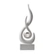 thumbnail image 4 of Escultura abstracta, artesanías coleccionables, figuritas de escritorio, estatua de llama para sala de estar, estantería, mesa de entrada, decoración, 4 of 5