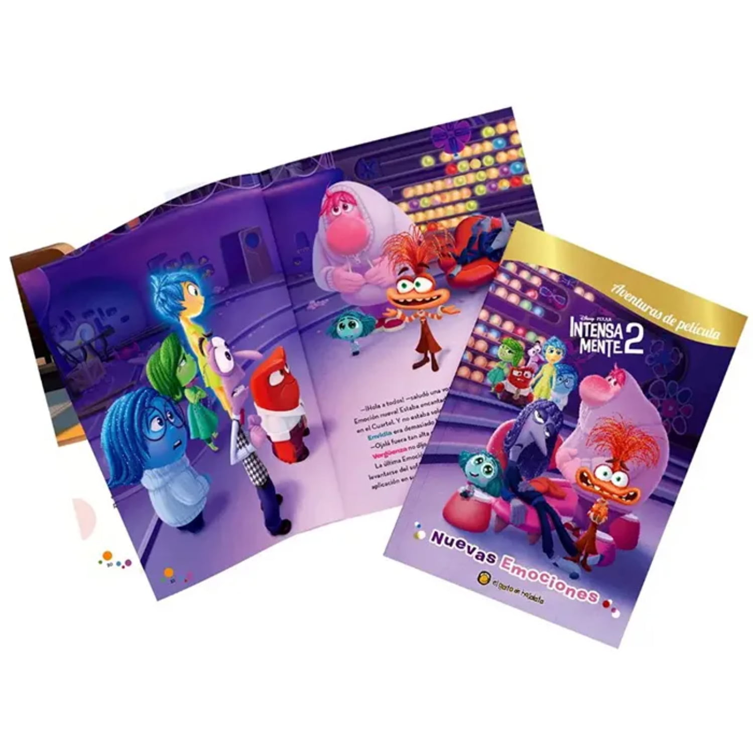 El Gato De Hojalata - Libro Intensamente 2-la Pelicula