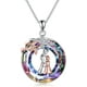 thumbnail image 1 of Collar mamá hija cristal plata 925, 1 of 3