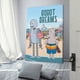 thumbnail image 3 of Robot Dreams Cuadro decorativo colgante - Arte de pared - Póster enmarcado - Decoración de pared - Regalos para familia, amigos y aficionados 20*30 cm, 3 of 6