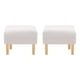 thumbnail image 1 of Set Pouf Sky 1c Felpa 05 Crudo, 1 of 4