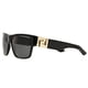 thumbnail image 3 of Gafas de sol Versace VE4296 para hombre negras con lente gris de 59 mm, 3 of 5
