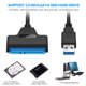 thumbnail image 2 of Cable USB 3.0 a SATA, adaptador USB a SATA III para discos duros de 2,5" y SSD. Compatible con Windows XP/Vista/7/8/10 y Mac OS ECC (SATA III, 2,5")., 2 of 7