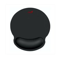 Genius - Mousepad Redondo Ergonomico 25X23X2.5 Cm Negro