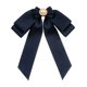 thumbnail image 4 of Broche Con Lazo Preatado Para Mujer, Elegante Broche Para Corbatas, Bufanda, Camisas, Blusa, Azul Profundo, 4 of 5