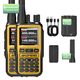 thumbnail image 1 of Baofeng UV 5R Mini Ham Radio Multi-Bandas Walkie Talkies Programación inalámbrica 999CH Banda de aire Radio de dos vías NOAA Policía que recibe naranja(2pcs), 1 of 6
