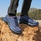 thumbnail image 3 of Zapatillas de senderismo HUMTTO para hombre, todo terreno, impermeables, color azul marino, 3 of 3