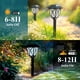 thumbnail image 2 of Luces Solares Para Jardín 6 Unidades Led Impermeables Luz Blanca Fría, 2 of 5