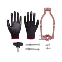 Ioensy - Adaptador De Broca De Agujero Cuadrado Resistente Para Taladro, Accesorio De Máquina, Juego Completo De Prensa De Taladro