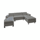 thumbnail image 3 of Sofa U Seccional Blanco Ecocuero, 3 of 3