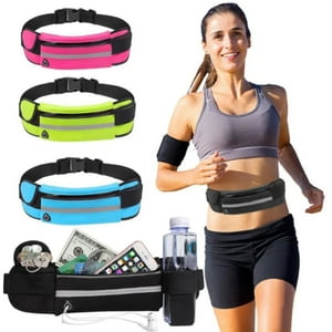 Inaltum Fitness - Banano Riñonera Koala Deportiva - Ciclismo Trekking Outdoor Negro