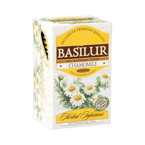 Te Basilur Manzanilla Chamomile Caja 25 Bolsas