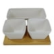 thumbnail image 1 of Juego 3 Soporte Snacks Moderno Aperitivos Bandeja Servir Jhn, 1 of 3