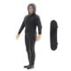thumbnail image 4 of 1:64 Figuras Diorama Skater Boy con Monopatín Miniatura Modelo Negro, 4 of 5