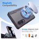 thumbnail image 5 of Funda LIDEEYA para Samsung Galaxy Z Fold 8 gris con soporte plegable, 5 of 7