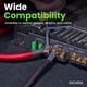 thumbnail image 5 of Cable GEARit 8 AWG Cobre OFC 7,6 m Negro, 5 of 9