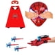 thumbnail image 1 of Set de juguetes de superhéroes Ronolezety Spider para niños de 4 a 6 años con capa y máscara, 1 of 8