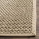 thumbnail image 4 of Alfombra Decorativa De Fibra Natural 60 X 90 Cm Natural Y Beige, 4 of 4