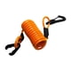 thumbnail image 4 of Conector de interruptor de parada de emergencia para barco, accesorio naranja, fácil de instalar, correa de muñeca escalable resistente al agua de 4, 4 of 5