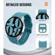thumbnail image 5 of Correa para Reloj MoKo compatible con Samsung Galaxy 20 mm azul, 5 of 8