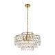 thumbnail image 1 of Lámpara Colgante Elegante Mila 51 cm Hierro Cristal Latón 120V, 1 of 8