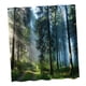 thumbnail image 4 of Cortinas De Ducha Impermeables 70,87x70,87 Pulgadas Para Felpudo Baño Bosque, 4 of 5