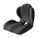 thumbnail image 3 of Cojín de Asiento con Soporte Lumbar de Espuma Viscoelástica Diseño Ergonómico Cubierta Transpirable Acolchado Portátil para Silla de Oficina Y Automó Negro, 3 of 5