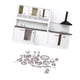 thumbnail image 3 of Dollhouse Miniature 40 PCS Juego de vajilla y muebles de cocina de porcelana, 3 of 6