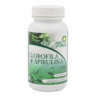 Auravitalis - Clorofila + Spirulina Cápsulas X 60