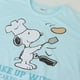 thumbnail image 3 of Pijama Manga Corta Mujer Celeste Cocinando Snoopy, 3 of 4