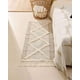 thumbnail image 1 of Bajada de Cama de Lino estilo boho medida 60 cm x 90 cm, 1 of 6