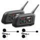 thumbnail image 1 of Auriculares Bluetooth para motocicleta EJEAS V6 2 Riders Intercom, 1 of 9