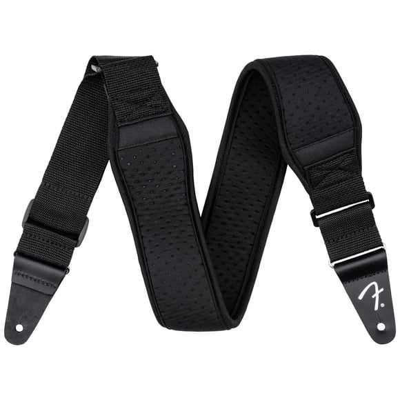 Correa para guitarra Fender Swell, neopreno, 5 cm, color negro