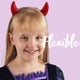 thumbnail image 3 of Diadema Spooktacular Creations Devil Horns Red Halloween, 3 of 8