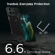 thumbnail image 4 of Funda para teléfono Motorola Moto G (2025), resistente y protectora, negra, 4 of 8