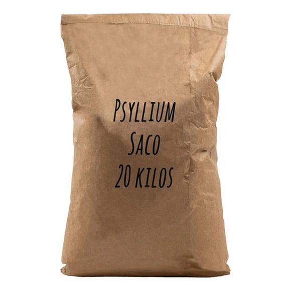 Psyllium Husk Organico En Polvo 20 Kg Vegano Keto Biov
