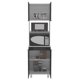 thumbnail image 3 of Mueble Cocina Para Microondas Fendi Blanco - Roble, 3 of 8