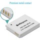 thumbnail image 3 of Kit de 2 baterías NB6L/NB6LH de 1100 mAh con cargador para Canon, 3 of 3