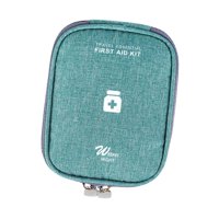 Magideal - Bolsa De Almacenamiento De Medicina Portátil, Bolsa De Primeros Auxilios De Tela Oxford, Bolsa Médica Para El Hogar, Bolsa Médica Para Senderismo Al A Verde Y S