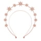 thumbnail image 2 of Diadema Nupcial Para Boda, Diadema De Estrella Para Mujer, Para Vacaciones, Carnaval, Compromiso, Oro Rosa, 2 of 5